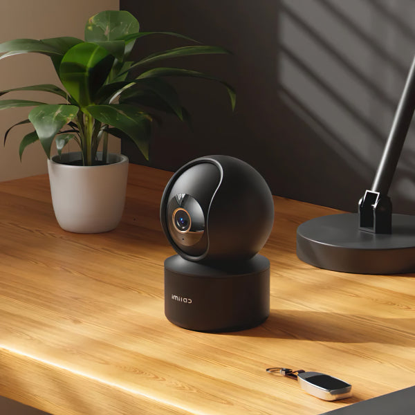 iMILAB Home Security Camera C22, Wi-Fi, 3K, Indoor, Black CMSXJ60A/BK