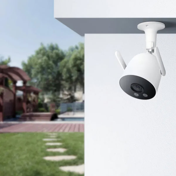 iMILAB Home Security Camera EC3 Lite, Wi-Fi, 1080P, Outdoor, White CMSXJ40A