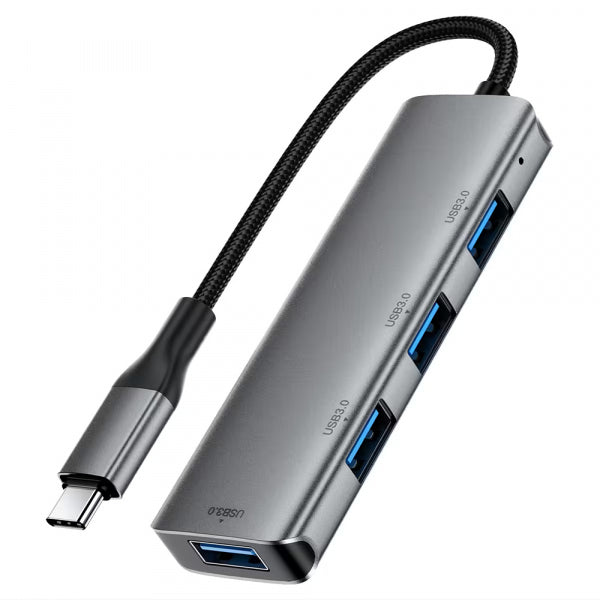 Acefast USB Hub J15, 4in1, Grey
