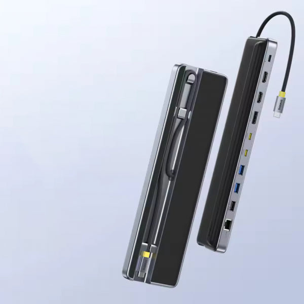 Baseus USB-C Hub EliteJoy EH3, 12in1, Grey B0114200