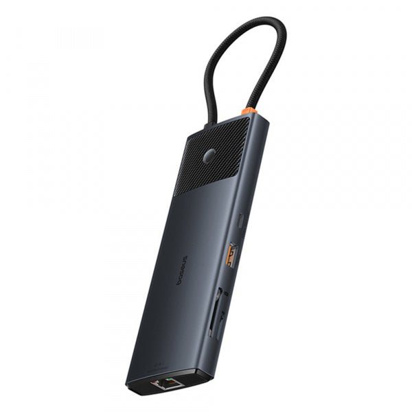 Baseus USB-C Hub Gleam II, 10in1, Black B00061800123-00