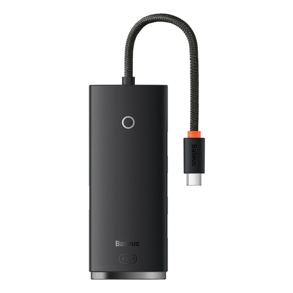 Baseus USB-C Hub Lite, 4 x USB-A 3.0, 0.25m, Black WKQX030301
