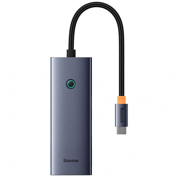 Baseus USB-C Hub UltraJoy, 4 x USB-A 3.0 - 1 x HDMI, Grey B00052809813-00