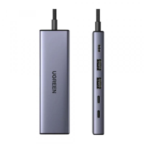 Ugreen USB-C Hub CM511 (75586), 6in1, Grey