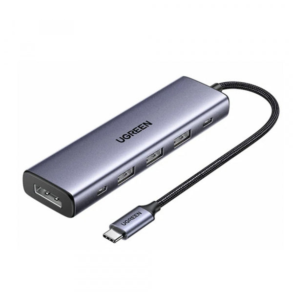 Ugreen USB-C Hub CM511 (75642), 6in1, Grey