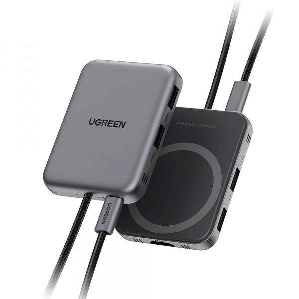 Ugreen USB-C Hub CM896 (65759), 7in1, Grey