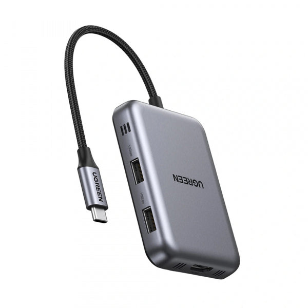 Ugreen USB-C Hub CM896 (65759), 7in1, Grey