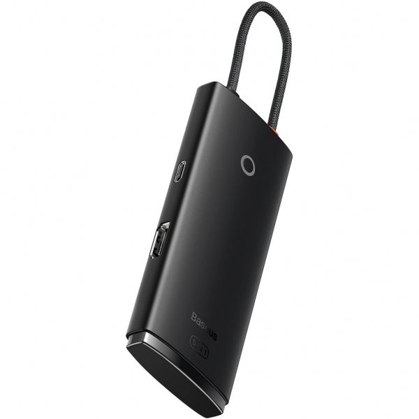 Baseus USB-C Hub Lite, 3 X USB-A 3.0 - USB-C - HDMI, Black WKQX040001