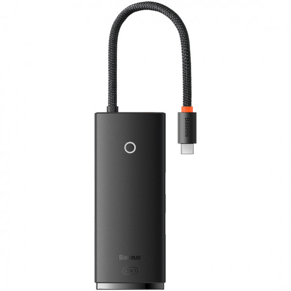 Baseus USB-C Hub Lite, 3 X USB-A 3.0 - USB-C - HDMI, Black WKQX040001