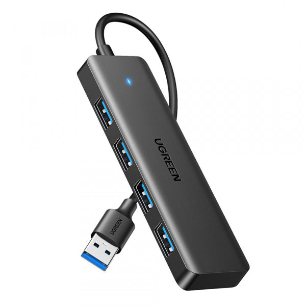 Ugreen USB Hub CM219 (25851), 4 x USB-A 3.0, Black
