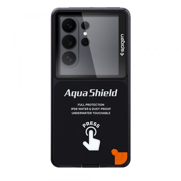 Spigen Waterproof Phone Pouch Case Aqua Shield A604 for max. 6.9inch Phone, Black ACS11675