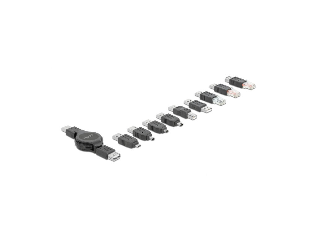 Delock USB Adapterkit 10-teilig