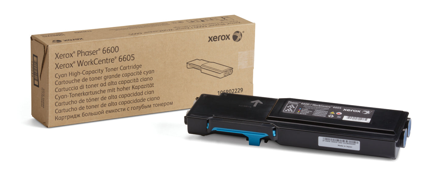 Xerox Cartouche de toner Cyan Phaser™ 6600, WorkCentre™ 6605