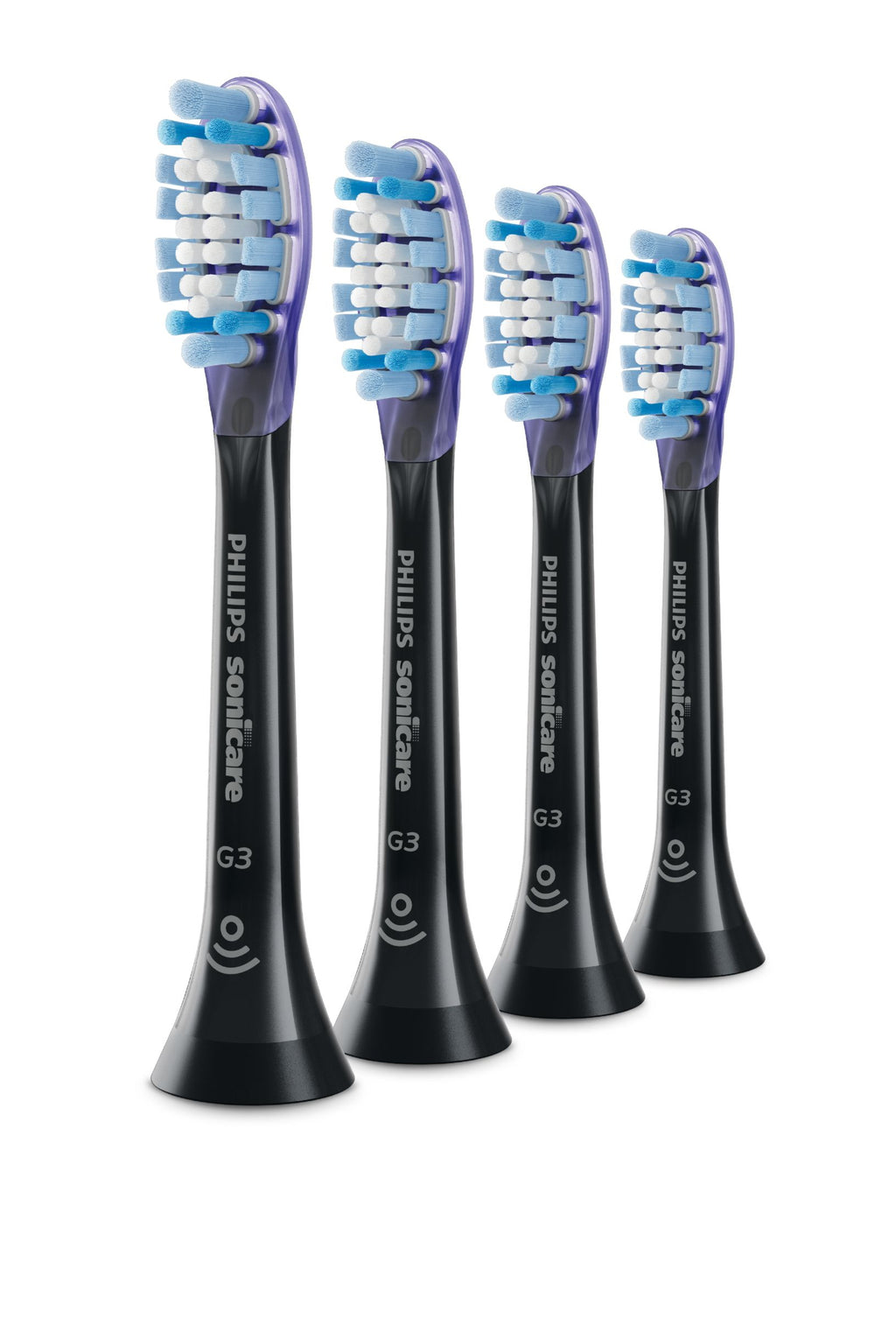 Philips G3 Premium Gum Care HX9054/33 Lot de 4 + noir + têtes de brosse soniques