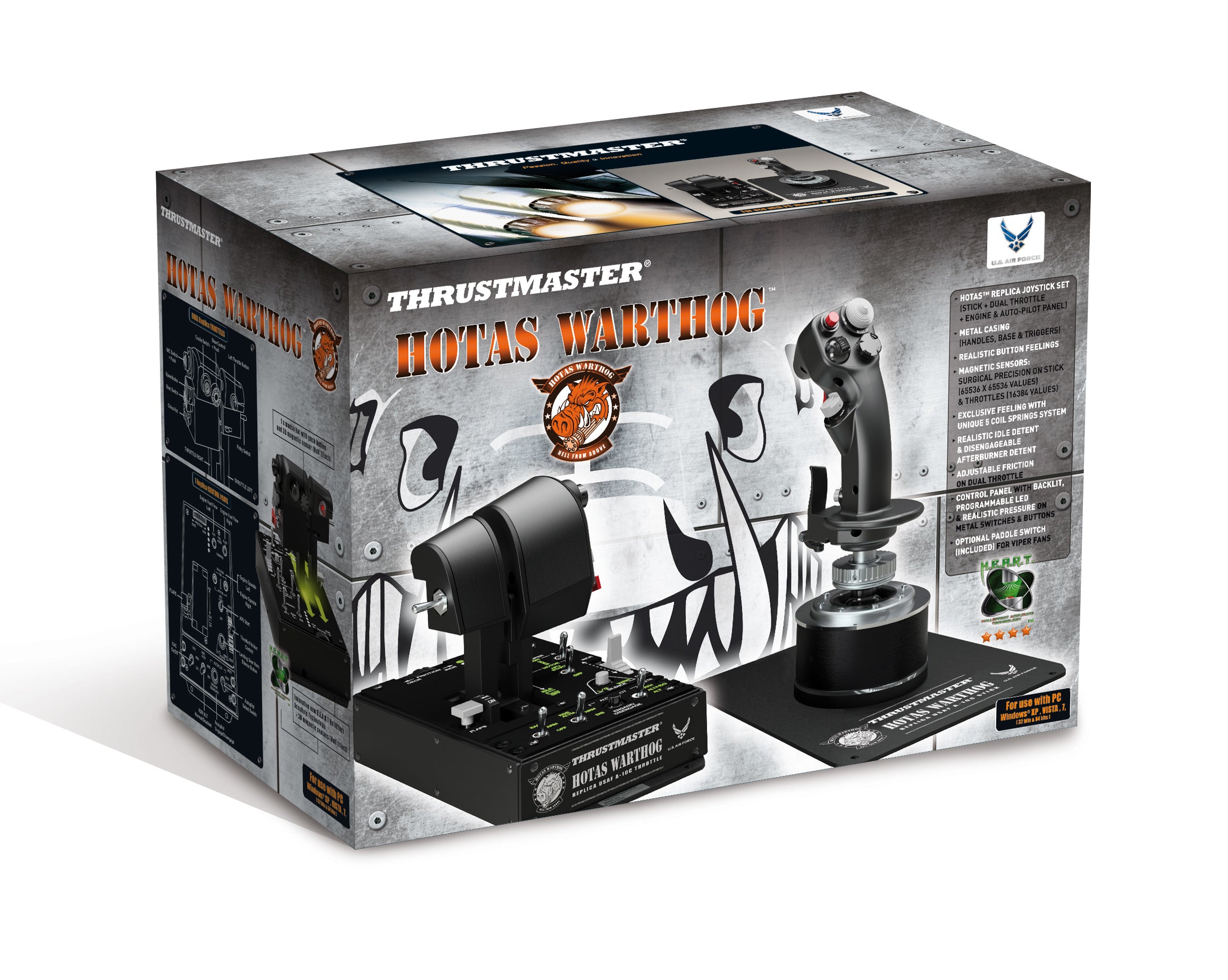 Thrustmaster Hotas Warthog Noir USB Joystick PC