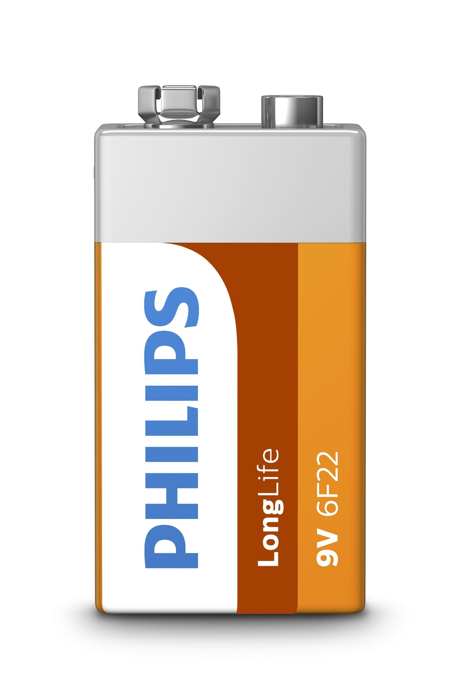 Philips LongLife Batterie 6F22L1B/10