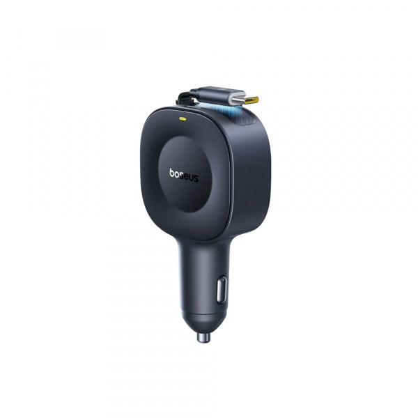 Baseus Car Charger PrimeTrip VR2, 30W, 3A, 1 x USB-C, with USB-C Cable, Black C0206400
