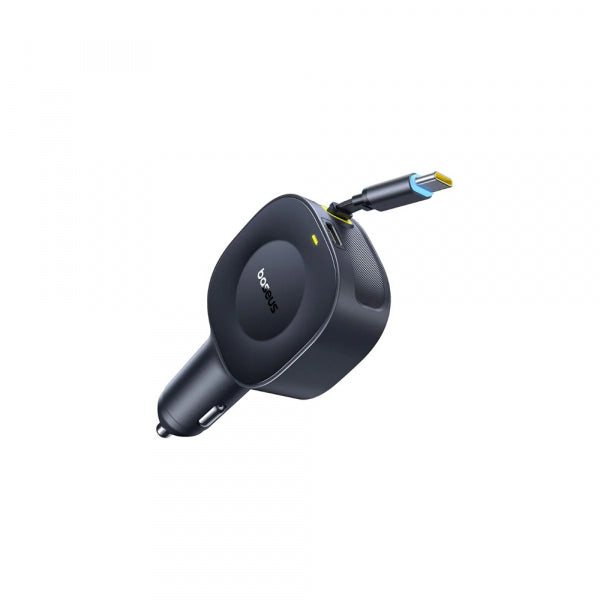 Baseus Car Charger PrimeTrip VR2, 30W, 3A, 1 x USB-C, with USB-C Cable, Black C0206400
