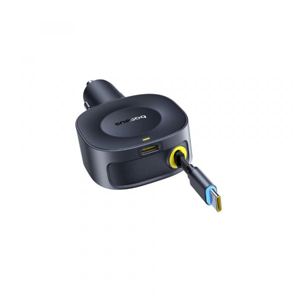 Baseus Car Charger PrimeTrip VR2, 30W, 3A, 1 x USB-C, with USB-C Cable, Black C0206400