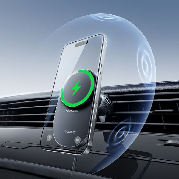 Baseus Wireless Car Charger PrimeTrip VC2 Pro, 25W, Black C0013N00