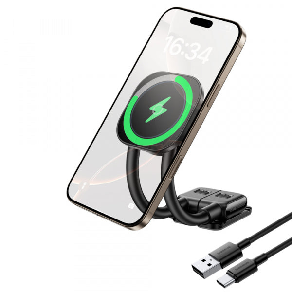 Baseus Wireless Car Charger PrimeTrip C03s Pro, 15W, 1.67A, Black C0013B01