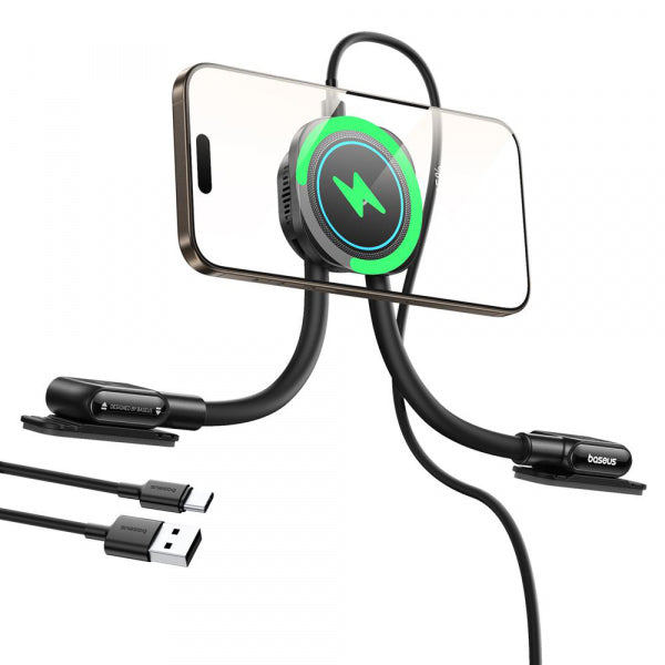 Baseus Wireless Car Charger PrimeTrip C03s Pro, 15W, 1.67A, Black C0013B01