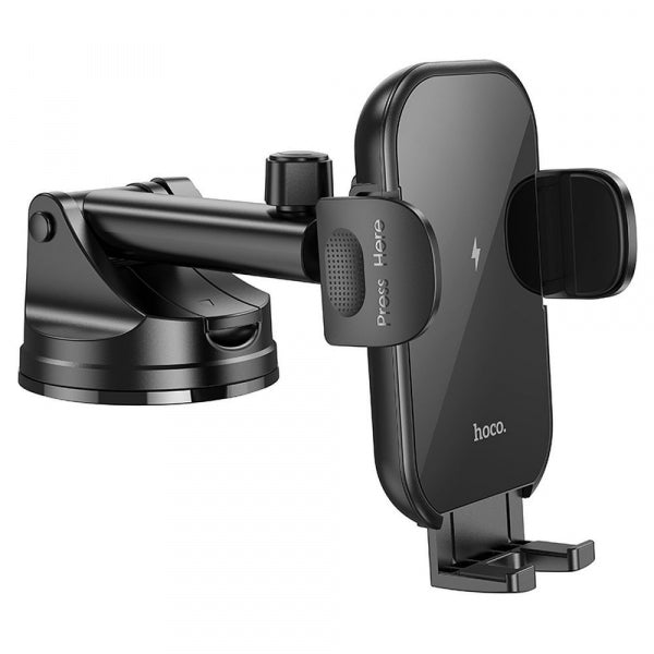 Hoco Wireless Car Charger HW5, 15W, 1.67A, Black