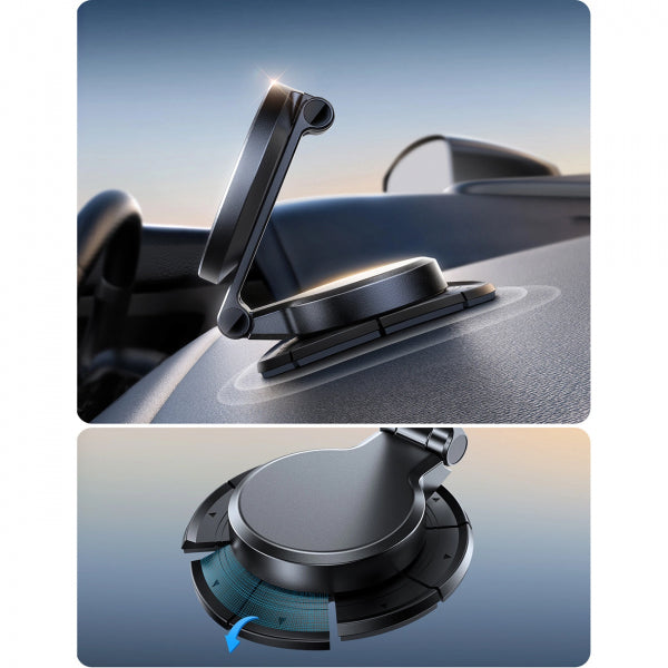 Joyroom Wireless Car Charger JR-ZS408, 15W, 1.67A, Black