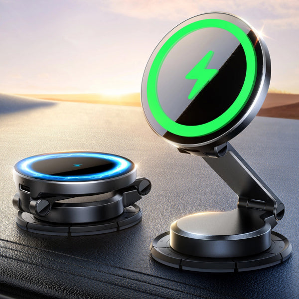 Joyroom Wireless Car Charger JR-ZS408, 15W, 1.67A, Black
