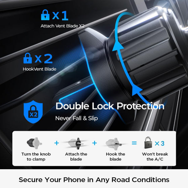 Lisen Wireless Car Charger 15W, 1.67A, Black YL0223070009