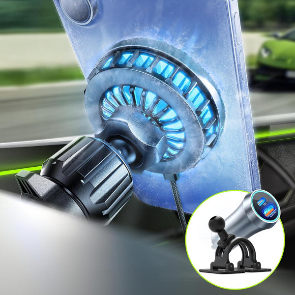 Lisen Wireless Car Charger W701, 15W, 1.67A, Black YL0224060042