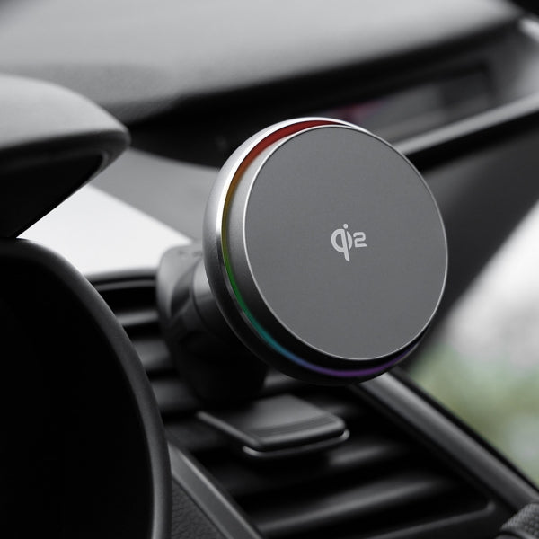 Proove Wireless Car Charger Icecore, 15W, 1.67A, Grey WHIC15002003