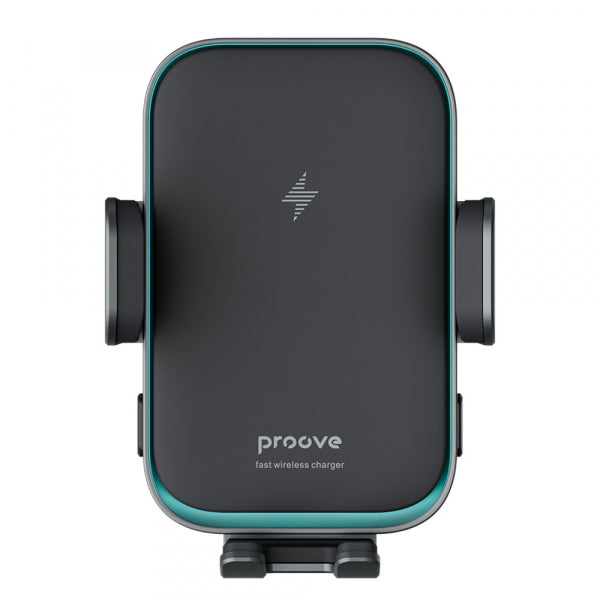 Proove Wireless Car Charger Triple Clamp Pro, 15W, 1.67A, Grey WHTP15010004