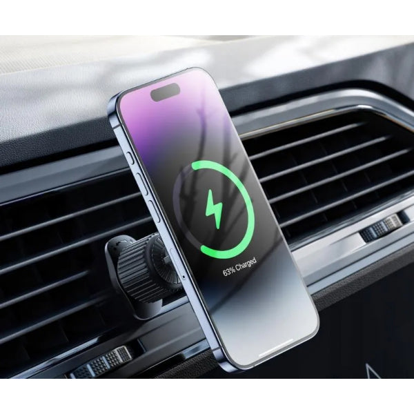 XO Design Wireless Car Charger CX025, 15W, 1.67A, Black