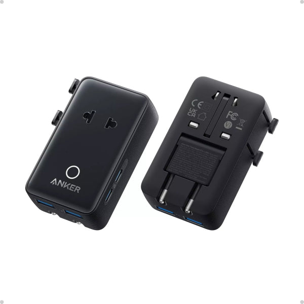 Anker Wall Charger Nano Travel, 20W, 3A, 2 x USB-A - 2 x USB-C, Black A9215H11