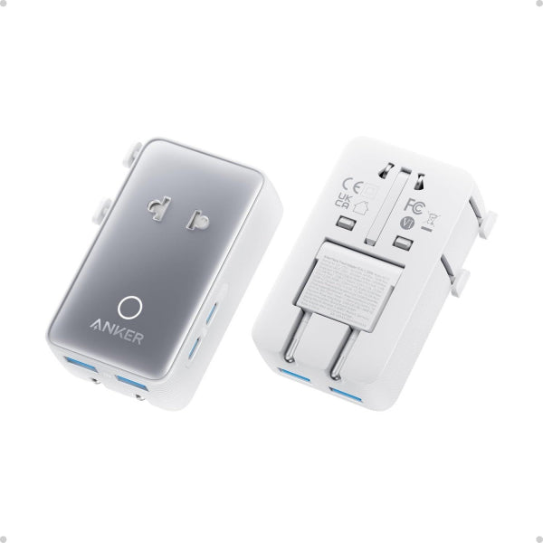 Anker Wall Charger Nano Travel, 20W, 3A, 2 x USB-A - 2 x USB-C, White A9215H21