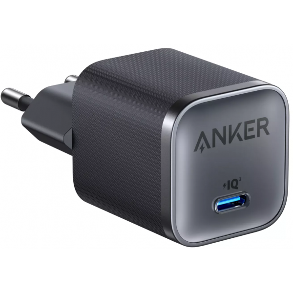 Anker Wall Charger Nano, 45W, 3A, 1 x USB-C, Black A2692L11