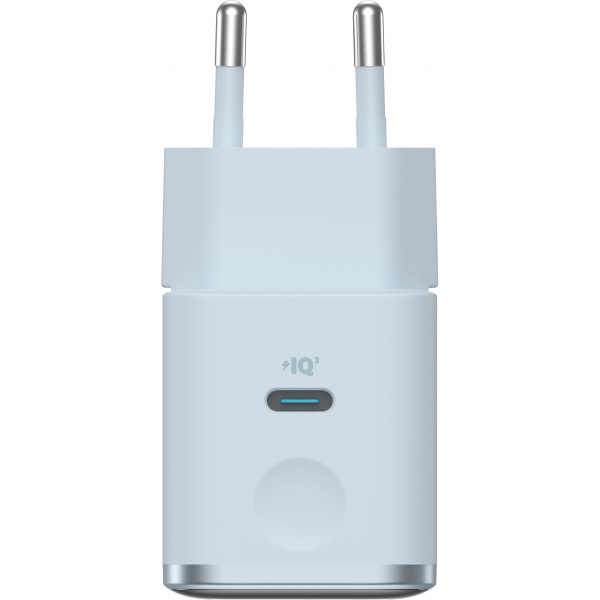 Anker Wall Charger Nano Display, 45W, 3A, 1 x USB-C, Blue A121DG31