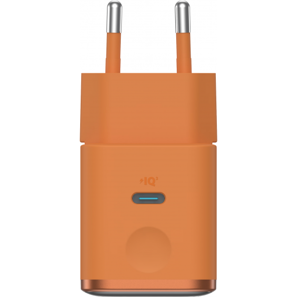 Anker Wall Charger Nano Display, 45W, 3A, 1 x USB-C, Orange A121DGO1