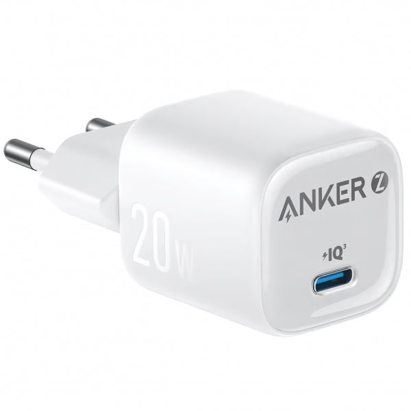Anker Wall Charger Zolo, 20W, 3A, 1 x USB-C, White