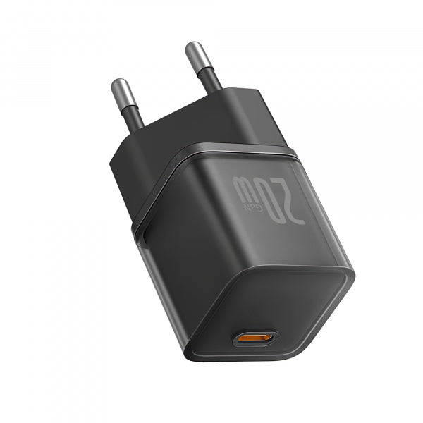 Baseus Wall Charger GaN5S, 20W, 3A, 1 x USB-C, Black P10162503113-00