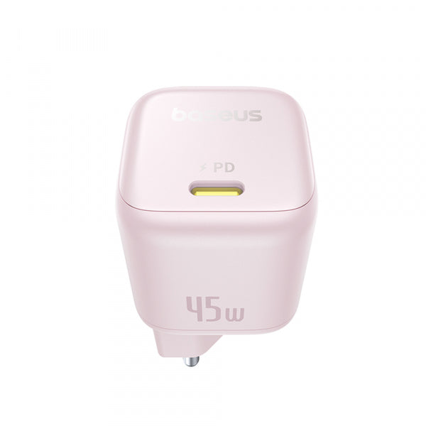 Baseus Wall Charger PicoGo, 45W, 3A, 1 x USB-C, Pink P10176800413-00