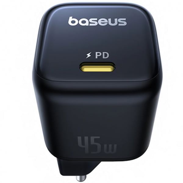 Baseus Wall Charger PicoGo, 45W, 3A, 1 x USB-C, Black P10176800123-00