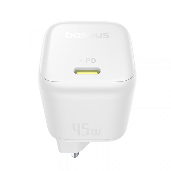 Baseus Wall Charger PicoGo, 45W, 3A, 1 x USB-C, White P10176800213-00