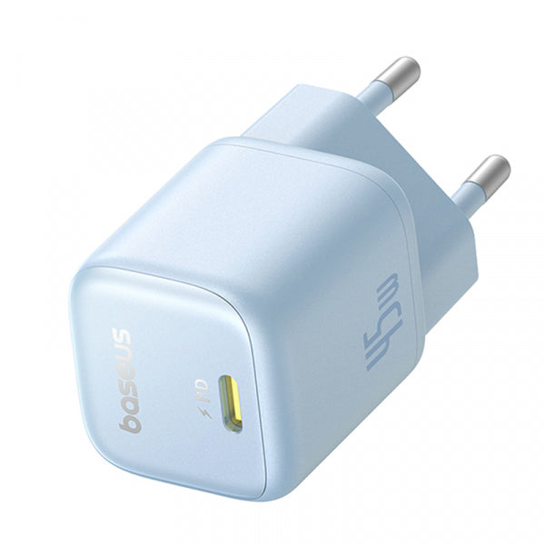 Baseus Wall Charger PicoGo, 45W, 3A, 1 x USB-C, Blue P10176800313-00