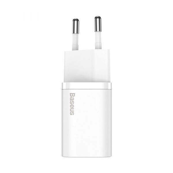 Baseus Wall Charger Super Si 1C, 30W, 3A, 1 x USB-C, White CCSUP-J02
