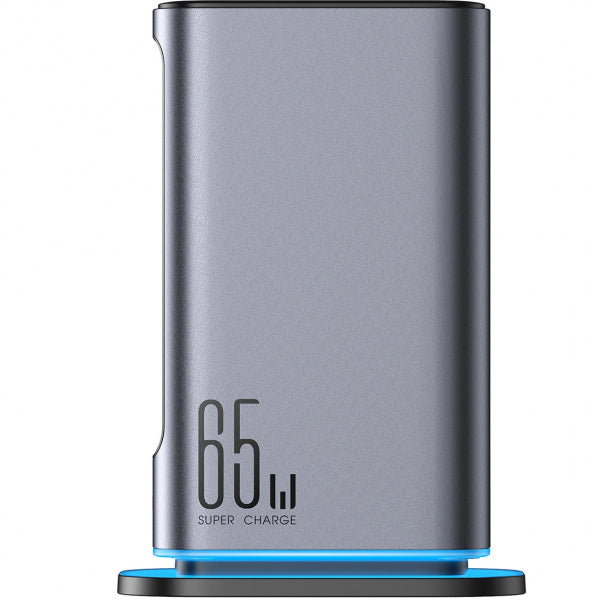 Joyroom Desktop Charger JR-TCM02, 65W, 3.25A, 2 x USB-A - 4 x USB-C, Grey