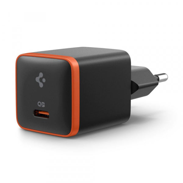 Spigen Wall Charger EE301EU Arcstation Essential, 30W, 3A, 1 x USB-C, Black ACH08448