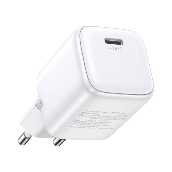 Ugreen Wall Charger CD318, 20W, 3A, 1 x USB-C, White