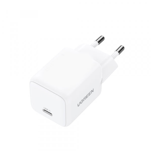 Ugreen Wall Charger X512, 20W, 3A, 1 x USB-C, White
